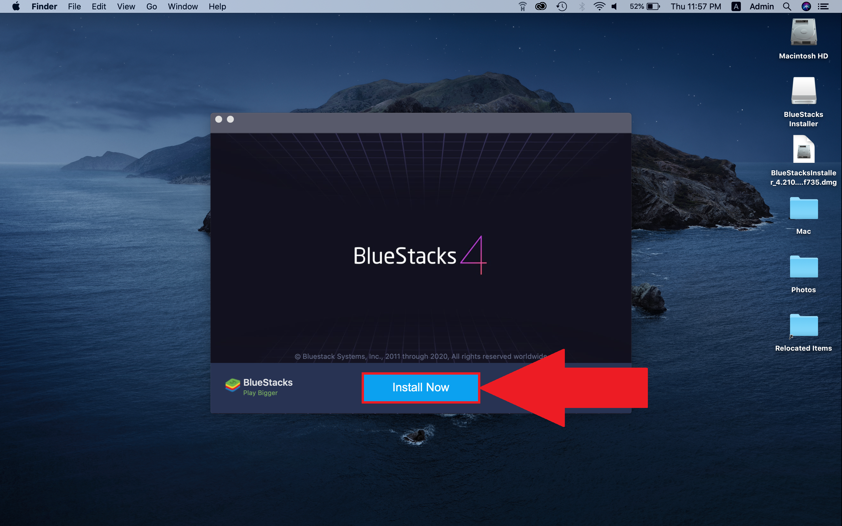 bluestacks for mac 7.5